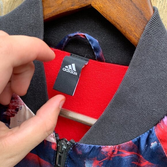 2016 Adidas Multicolor Bomber Jacket - Picture 2 of 7